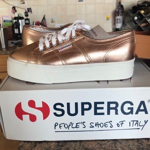 Superga platform sneakers